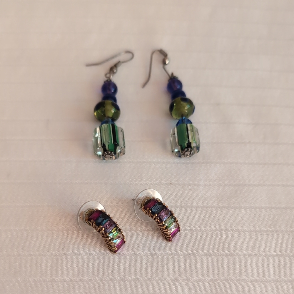 Multicolor Earring Set